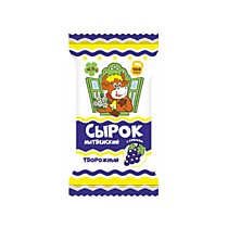 Сырок творожный 4,5% изюм 0,1 кг