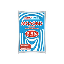 Молоко 2,5% Перммолоко 0,9 л