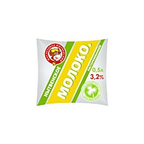 Молоко 3,2% 0,5 л