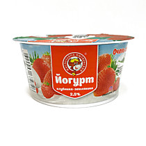 Йогурт 2,5% клубника-земляника