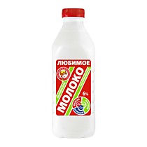 Молоко 6% 0,9 л