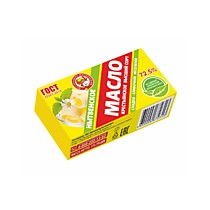 Масло 72,5% Крестьянское 0,175 кг